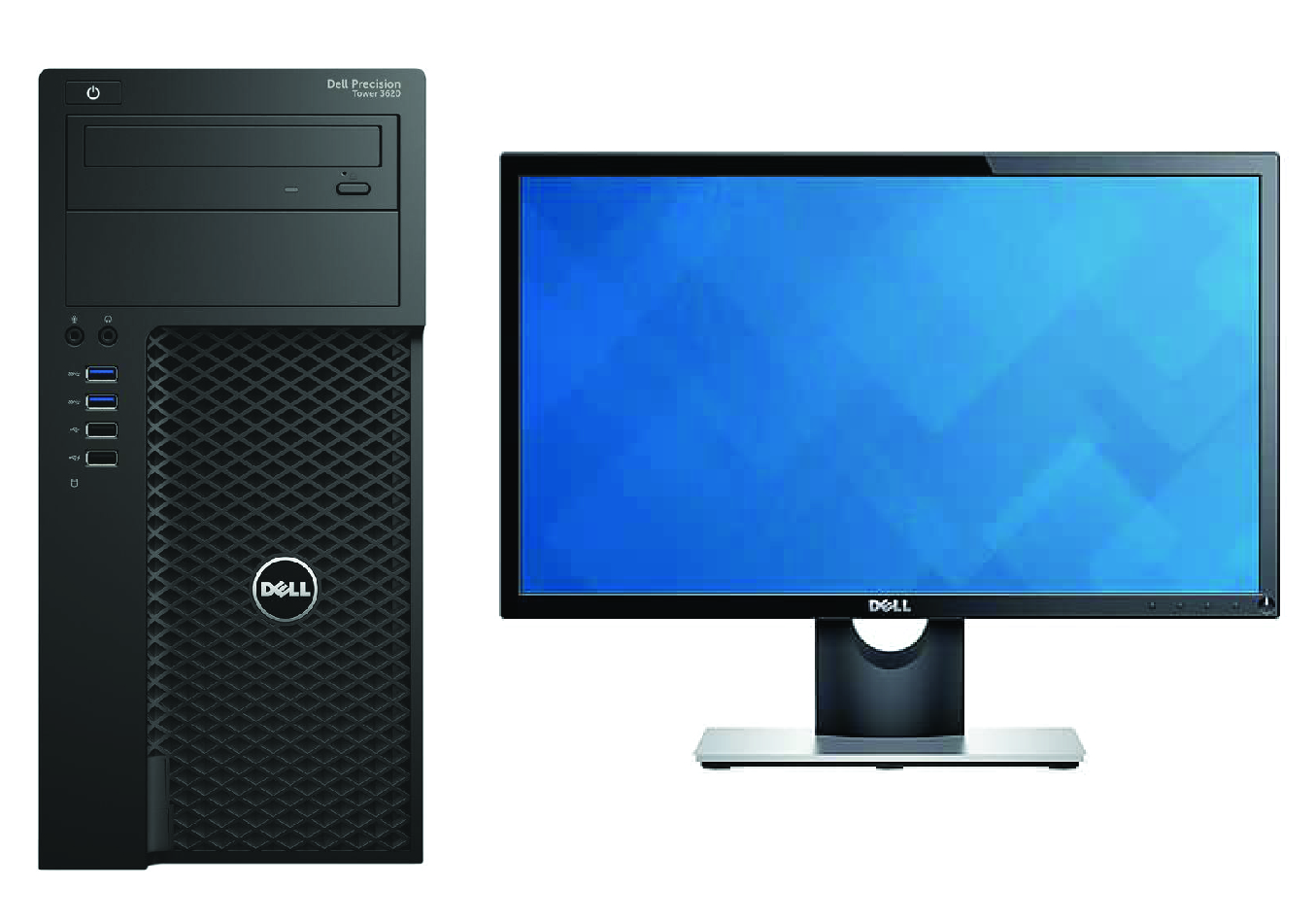 Dell Precision T3620 I77016G1TB2GB Mini Tower with Dell 21.5” LED Monitor – Bigbaazaaru